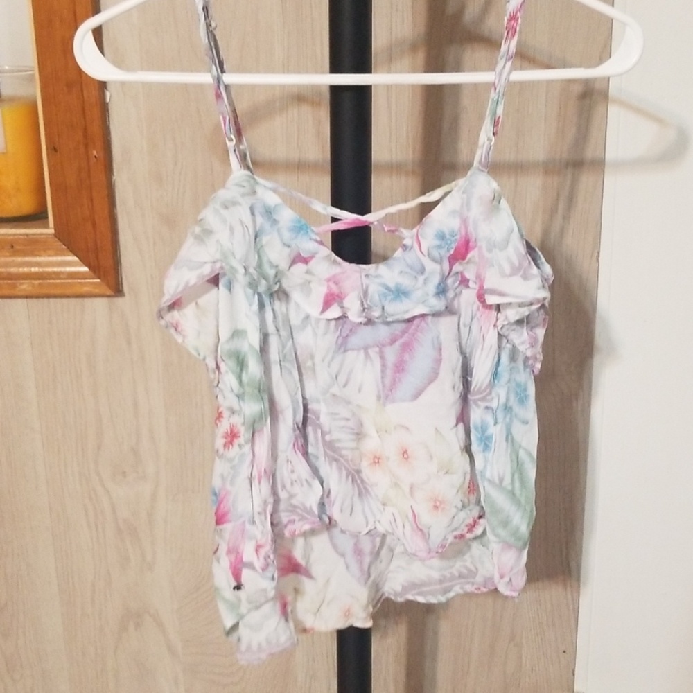 Spaghetti Strap Flowy Top